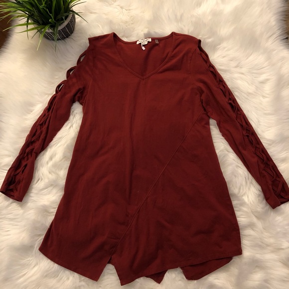Simply Noelle long sleeve tunic size S/M - Picture 1 of 5